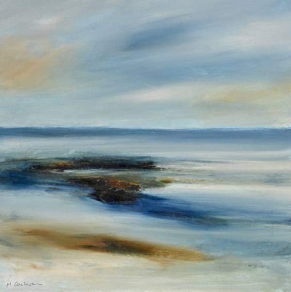 - Oil on Board, Painting by Maggie Cochran, measuring 30 x 30 cm (H x W) framed at 36 x 36 cm £395